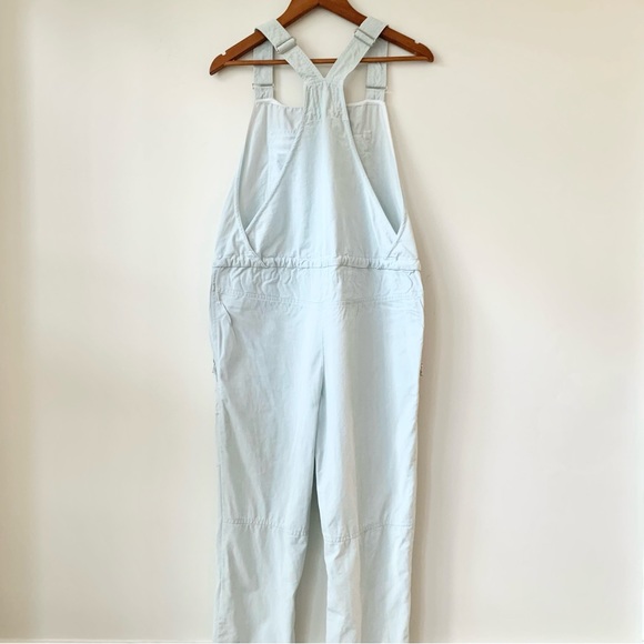 ARITZIA | WILFRED FREE 'VALLETTA OVERALLS' DRAPEY WASHED TWILL CINCH TIE WAIST - Picture 2 of 11